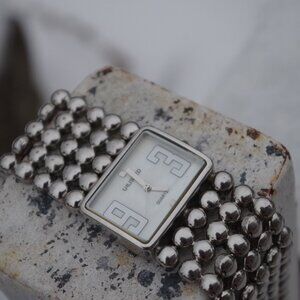 Silver Plated Mother Of Pearl Unlisted Ladies Watch
